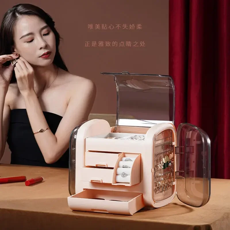 Luxury Skincare Makeup - Luxury LED Cosmetic Case with HD