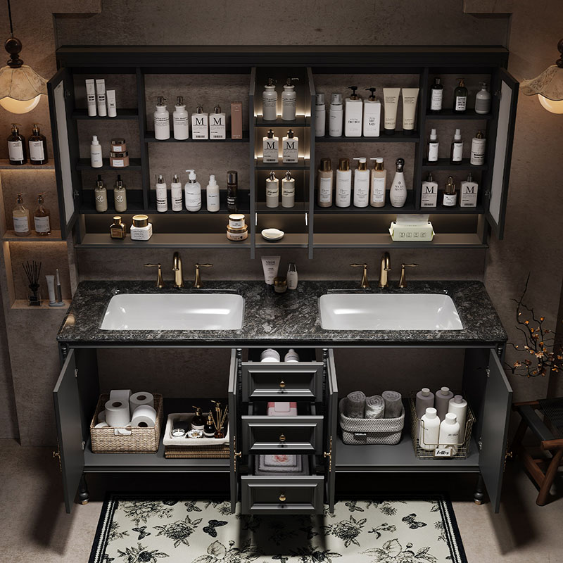 Luxury Modern Bathroom Cabinet - Luxury Skincare Makeup ulasan dan harga