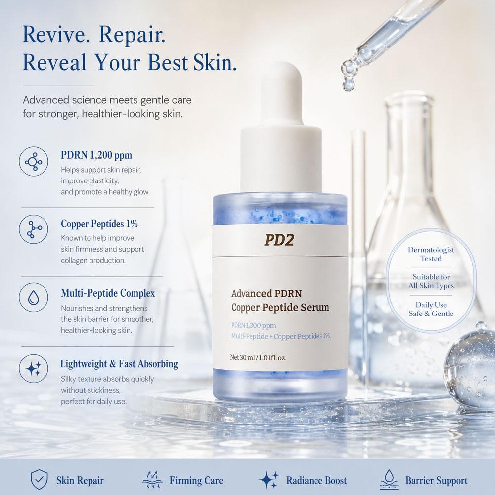 Advanced PDRN Copper Peptide S - Peptide Complex Serum ulasan dan harga
