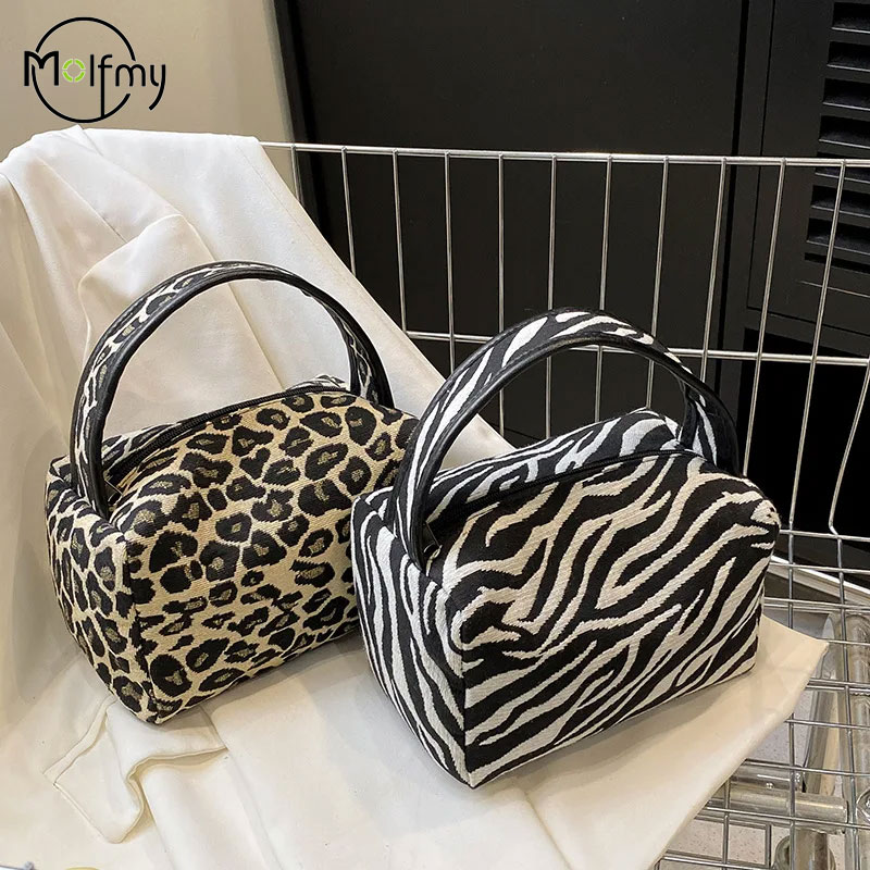 Leopard Makeup Bag Luxury  Lar - Luxury Skincare Makeup ulasan dan harga