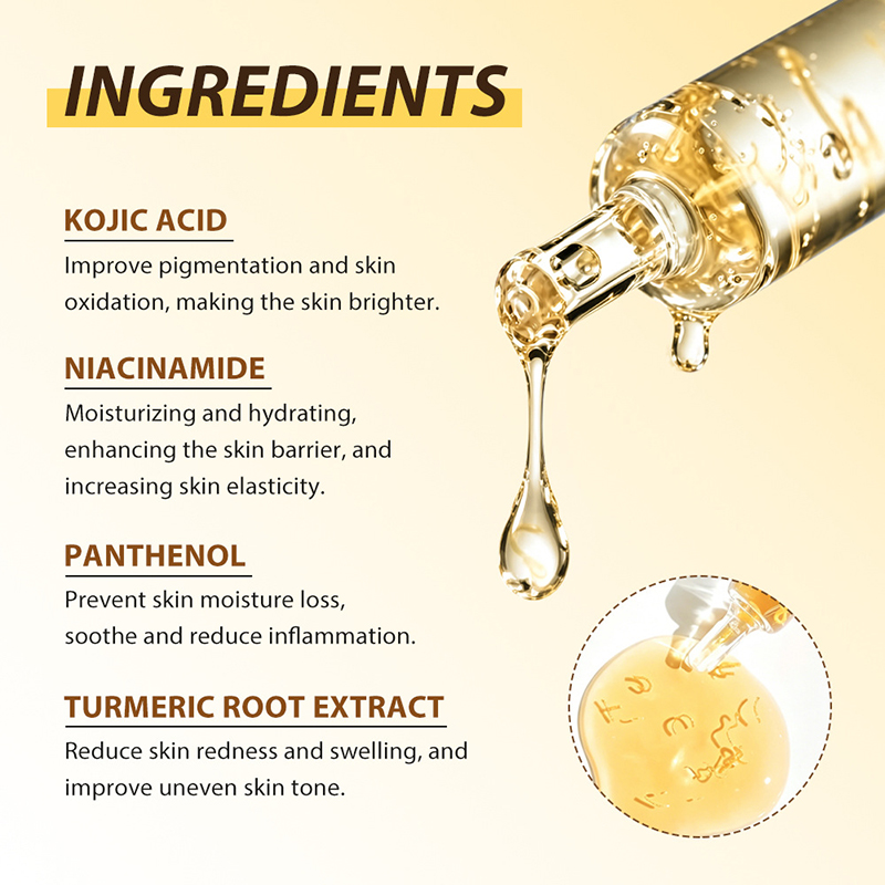 Kojic Acid Niacinamide Bottled - Peptide Complex Serum ulasan dan harga