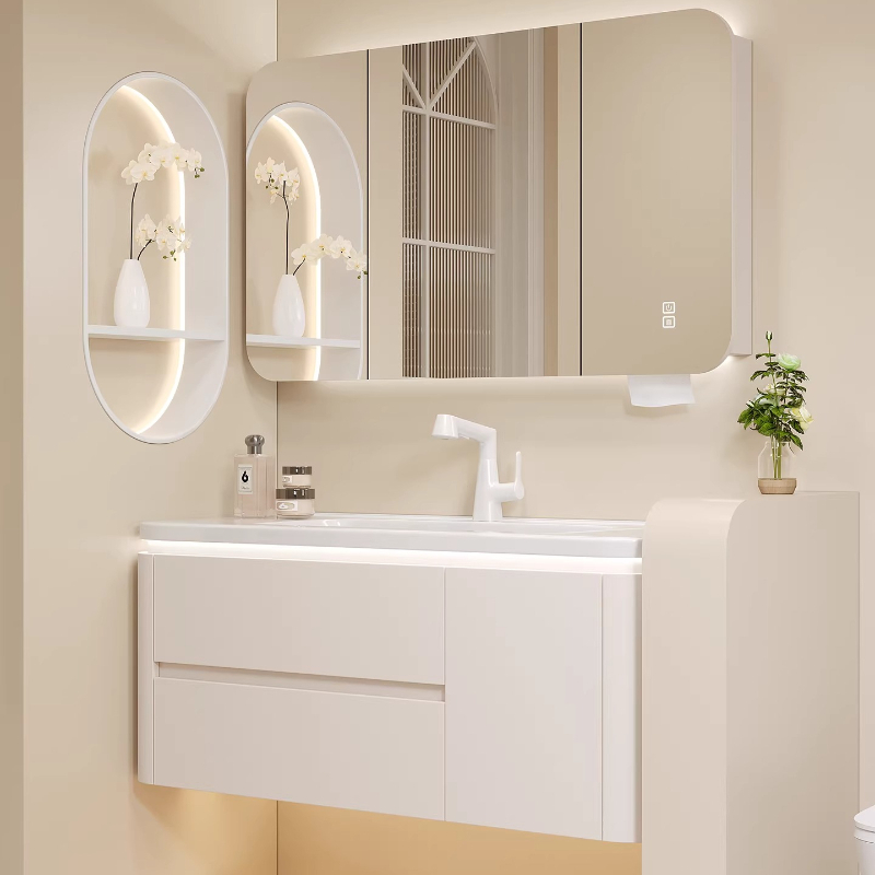 Skincare Storage Bathroom Cabi - Luxury Skincare Makeup ulasan dan harga