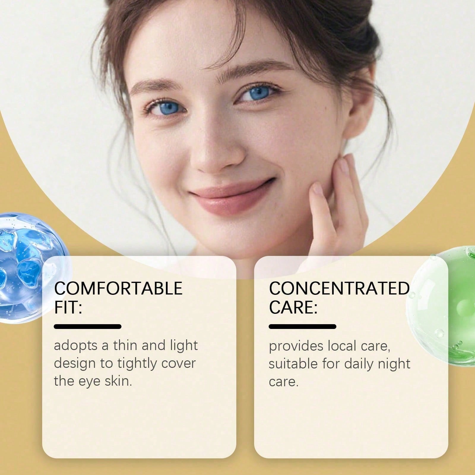 24K Gold Eye Mask, 60 Count Lu - Luxury Skincare Lines ulasan dan harga