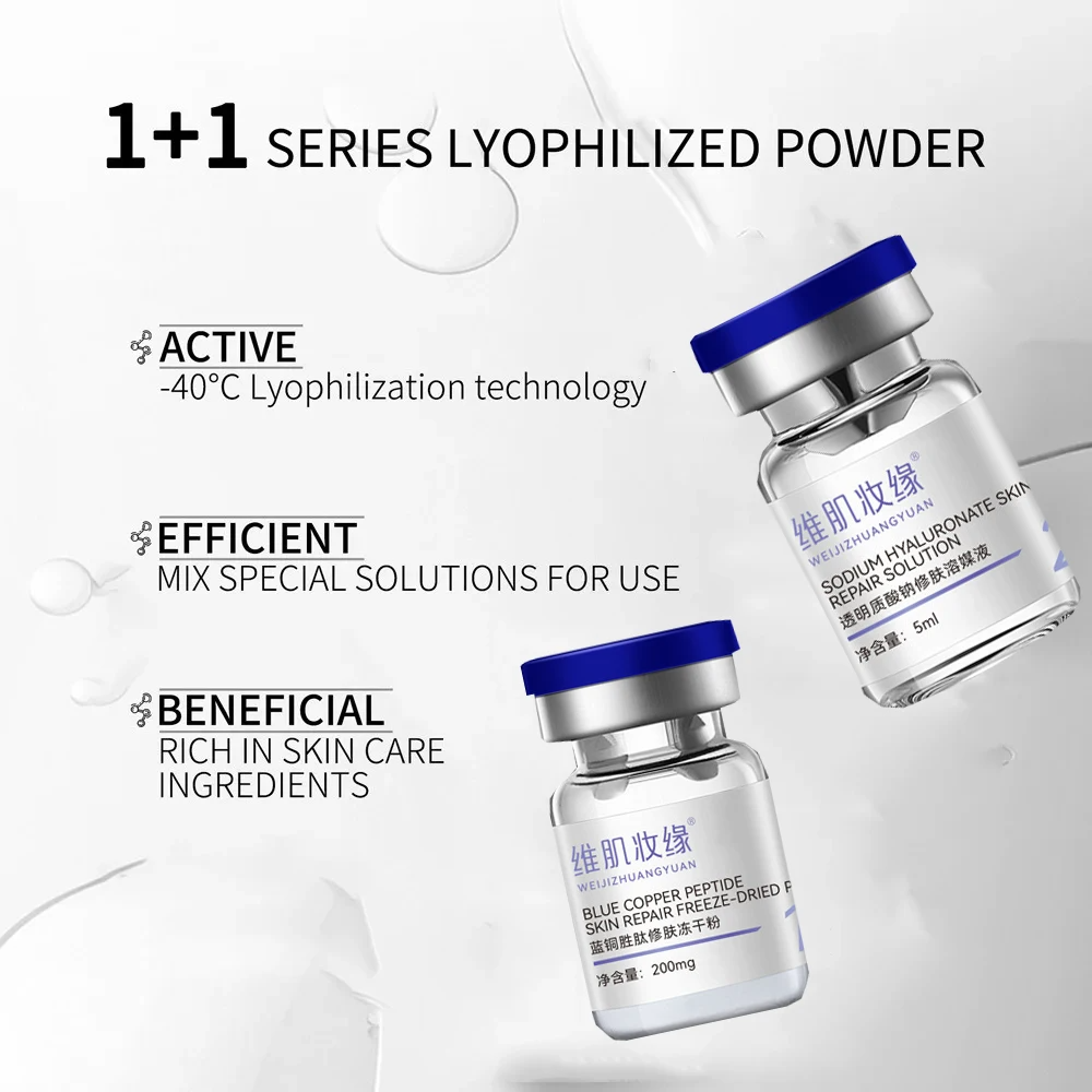Effective Peptide 99% GHK-CU C - Peptide Complex Serum ulasan dan harga